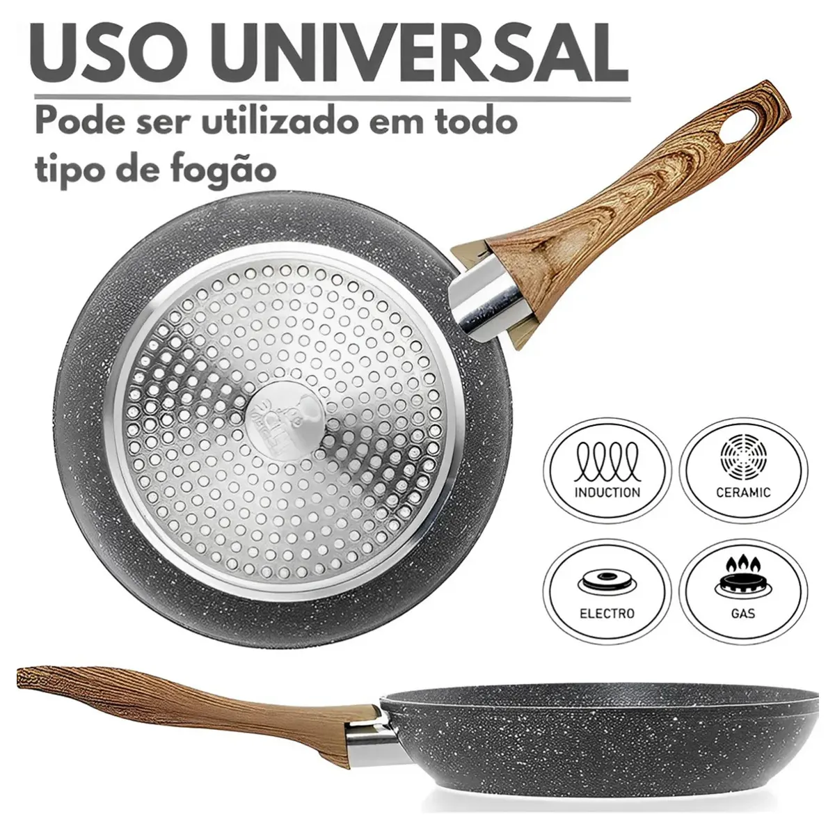 Frigideira Cerâmica Antiaderente em promoção exclusiva