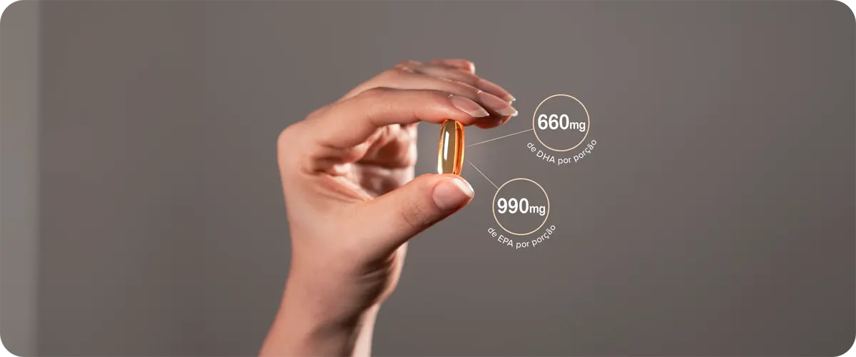 Omega 3 Omegafor Plus Vitafor 240 cápsulas ultra concentrado