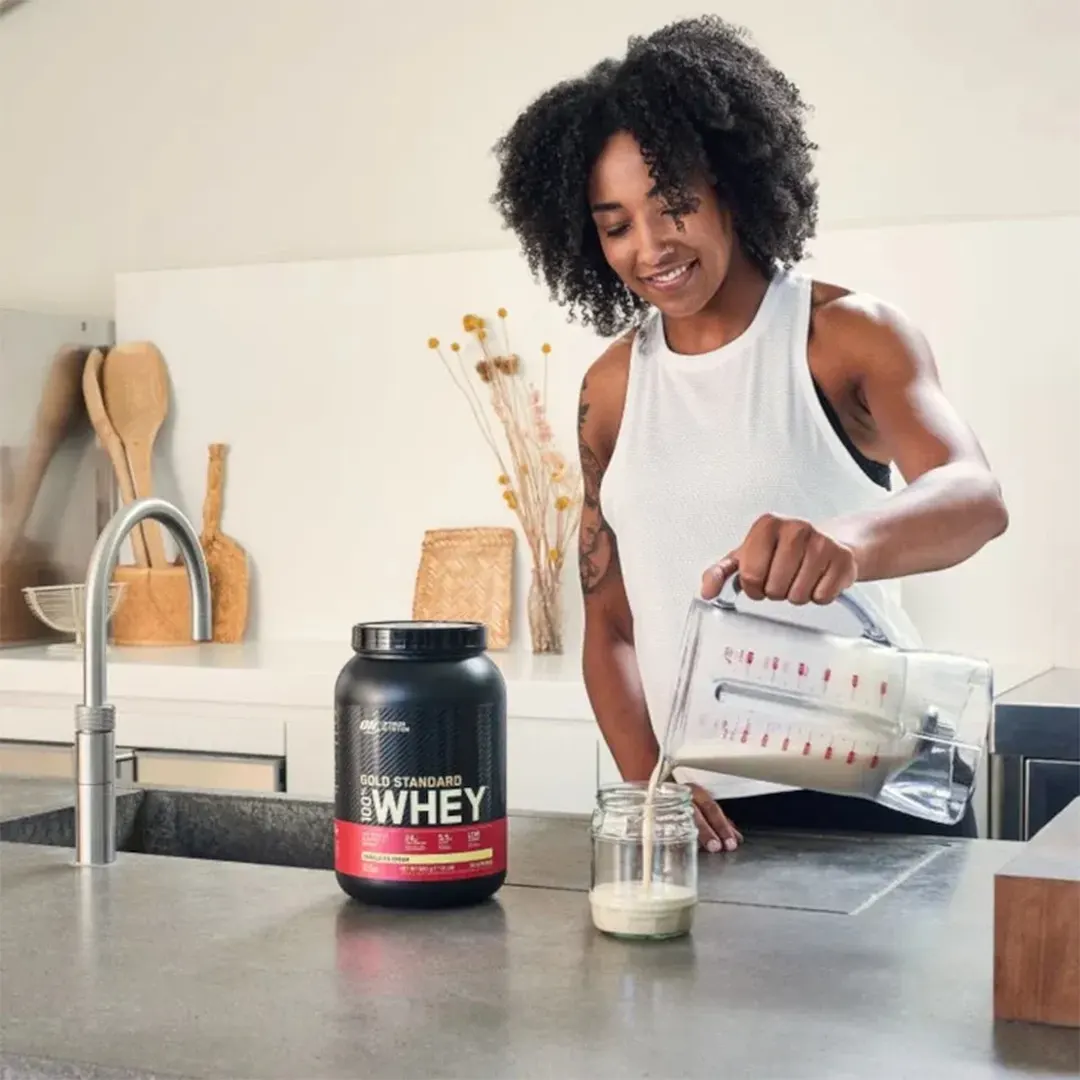 Whey Protein Gold Standard para treino diário