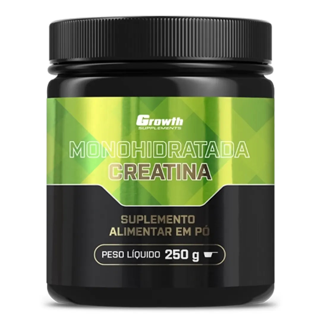Creatina Growth é boa em pote de 250g